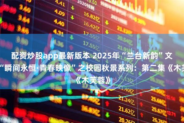 配资炒股app最新版本 2025年“兰台新韵”文化节“瞬间永恒·青春映像”之校园秋景系列：第二集《木芙蓉》