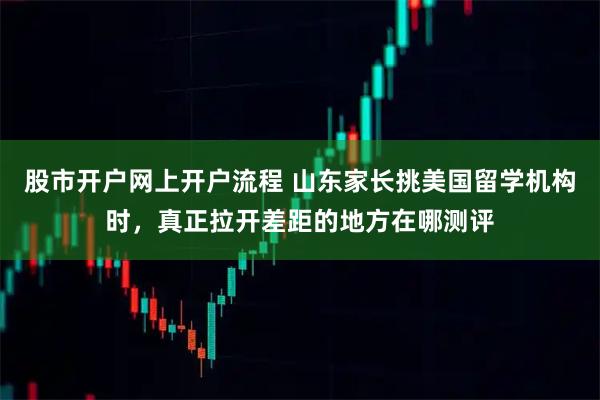 股市开户网上开户流程 山东家长挑美国留学机构时，真正拉开差距的地方在哪测评